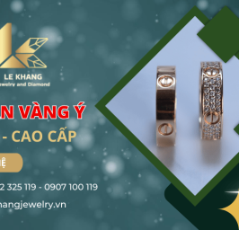 Địa chỉ bán nhẫn vàng Ý đẹp, đa dạng mẫu mã tại TPHCM