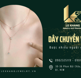 Khám phá những mẫu dây chuyền vàng Ý được nhiều người yêu thích tại Le Khang