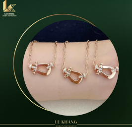 Mặt dây chuyền vàng hồng MDC30