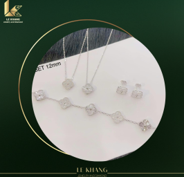 Set trang sức vàng trắng S32
